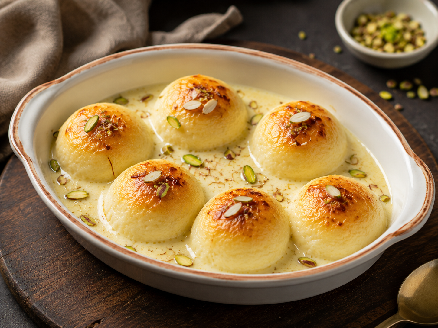 Baked Rosogolla