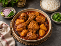 Chicken Kasha With Alu