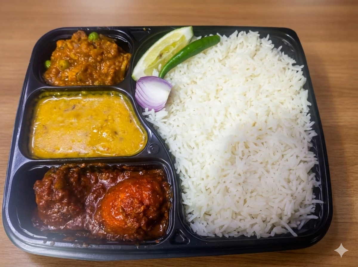 Egg Thali
