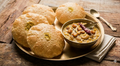 Dal Puri With Cholar Dal