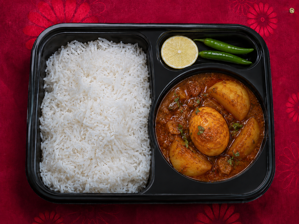 Egg Curry Rice