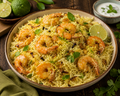 Gandhoraj Prawn Pulao