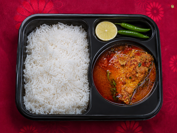 Katla Kalia With Dehradun Rice