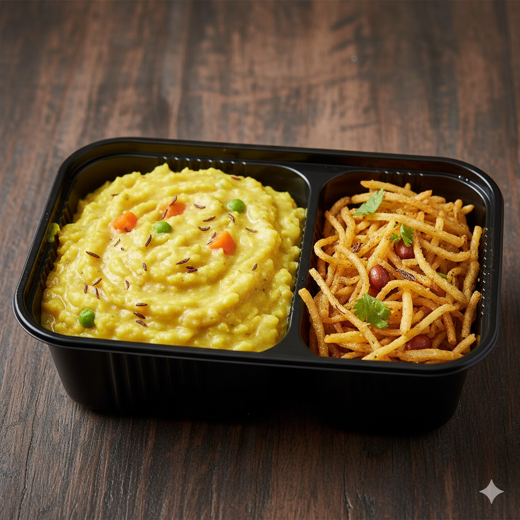 Khichuri Alu Bhaja Combo