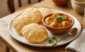Luchi With Veg