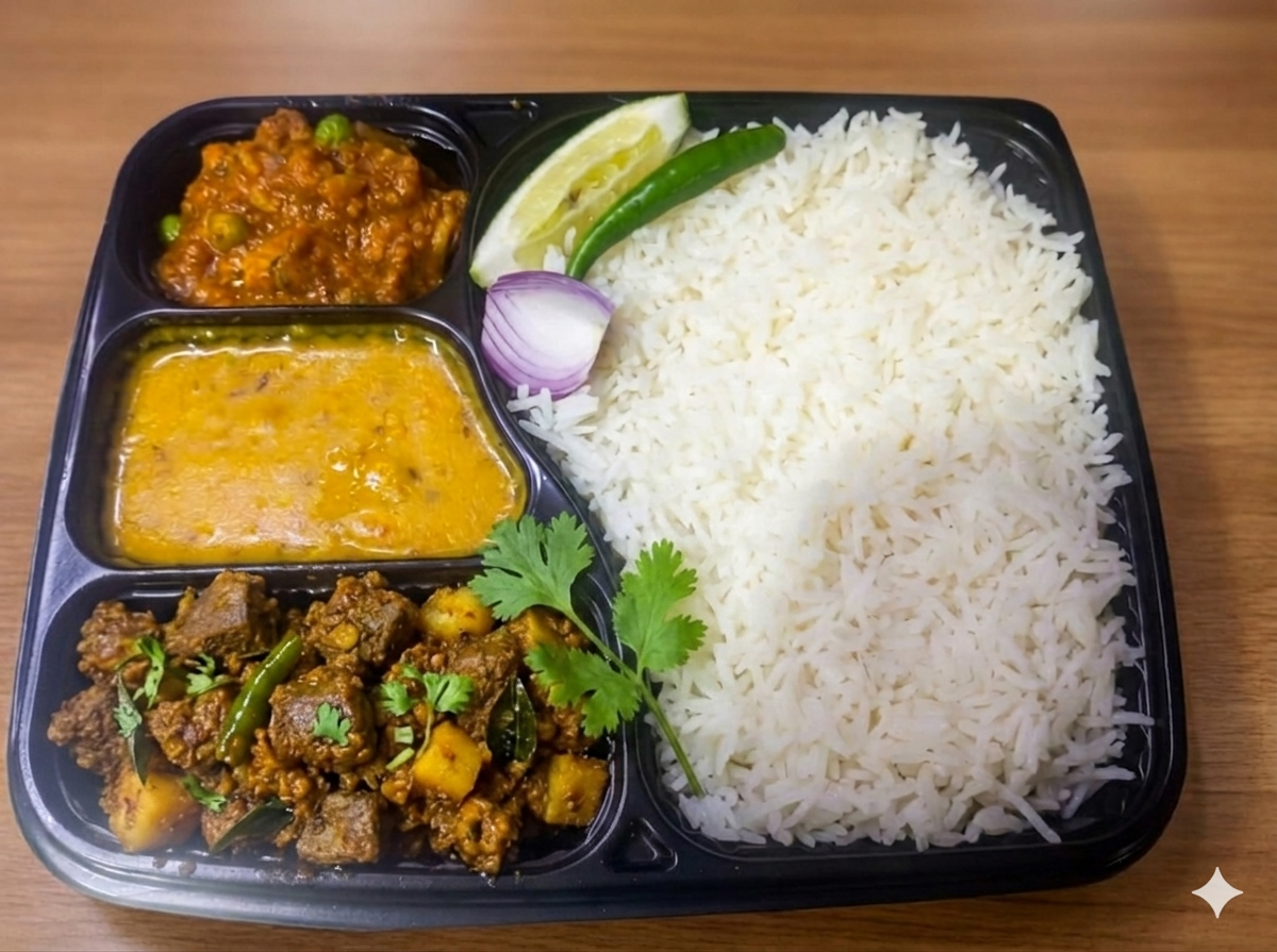 Mete Chorchori  Thali
